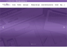 Tablet Screenshot of izrada-web-sajta.net
